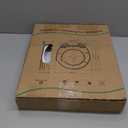 Toilet Seat Round 16.5 Inch with Quick Release - Quick Connect,White Round Toilet Seat with Soft Close,PP Material Safe, Easy Clean and Install,Sturdy Accessories Never Loosen,2 Years Support