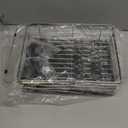 In Sink Dish Drying Rack, Expandable Over The Sink Dish Rack for Small Kitchen, Space Saving Stainless Steel Dish Drainer with Utensil Holder, 14.1"-21.2" L x 11"W, Small Plate Dryer Strainer, Silver