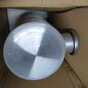 Yilann 2 Gallons Spun Aluminum Fuel Gas Tank 6" x 18" End Fill 1/4 NPT Outlet, For Lawn Mower，Go Kart, Mini Bike, Mini Excavator