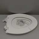 Mayfair NextStep2 Slow-Close Toilet Seat with Built-In Toddler Potty Training Seat, Removable, White, Elongated