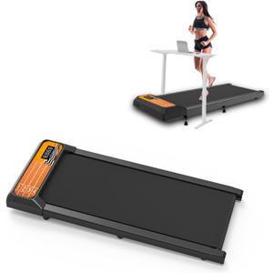 Walking Pad Treadmill, Portable, Remote Control, App Data Link, Compact Design for Home Office