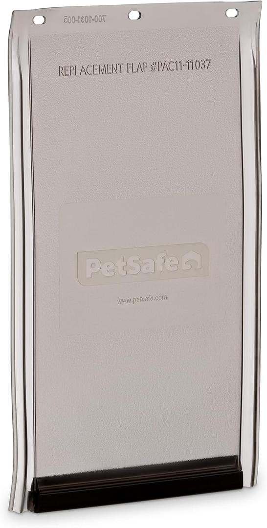 PetSafe Original Replacement Flap - Doggie Door Vinyl Replacement Flap for Sliding Glass Pet Door - Durable & Made with Non-Toxic Materials - 8 7/8" H x 5 1/8" W - Large (Small (Pack of 1))
