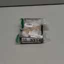 Heimlove 4x6 Picture Frames Set of 3 with Mat to Display 3.5x5 Picture, Plastic Black Photo Frame for Poster, Diploma, Certificate and Document with Tabletop and Wall Decor