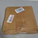 Irenare 2 Sets 17.7'' Gingham Ruffle Chair Cushions Cover and Back Cover