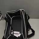 Lekereise Top-Expandable Pet Carrier 17x11x9.5 Inch Alaska Hawaiian Airline Approved Soft Sided Underseat to 12lbs Travel Carriers for Small Cats and Dogs with Locking Safety Zippers Anti-Scratch Mesh (Black)