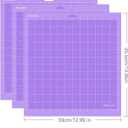 REALIKE 12x12 StrongGrip Cutting Mat Compatible with Cricut Maker 3/Maker 4/Maker/Explore 3/4/Air 2/Air/One(3 Mats), Gridded Adhesive Non-Slip Cut Mat for Crafts, Quilting, Sewing and All Arts