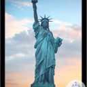 OMAIGAR 18x24 Picture Frame for 18by24 Poster Photo Canvas Certificate Black High Transparent Photo Frame Wall Desktop Horizontal Vertical 18 x 24
