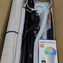 FRIDEKO HOME Floor Lamp, Color Changing Ambient Lighting for Living Room & Gaming Decor, Smart Standing Lamp with App & Remote Control, Tall Corner Lamp for Bedroom, 9W 800LM, Foot Switch, Beige