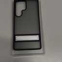 TORRAS for Samsung Galaxy S25 Ultra Case, [12FT Military-Grade Drop Protection] [Built-in Slim Kickstand] Matte Shockproof Cover for S25 Ultra Case, Sleek Grip Finish, Frosted Black