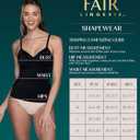 Vanity Fair Women's Shaping Cami with Built in Bra, Tummy Control Shapewear Camisole Tops for Women (Black, M)