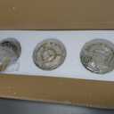 Keonjinn 3-Light Gold Bathroom Light Fixtures Over Mirror, Crystal