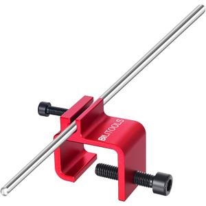 BILITOOLS Motorcycle Chain Alignment Tool, Aluminum Chain Adjuster Alignment Tool Compatible with Motorcycle ATV Dirt Bike Scooter, Rear Sprocket Chain Alignment Maintenance Tool