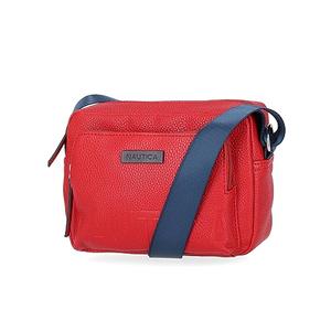 Nautica Women's Out and About Adjustable Crossbody Bag Purse, Red, One Size