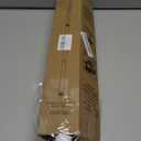 PBHEPJ Sliding Door Security Bar, 18.5-51 inch Adjustable Patio Door Security bar with Rubber Tips, Multi-use Window Security Bars, Sliding Door Stopper, White, 1 Pack