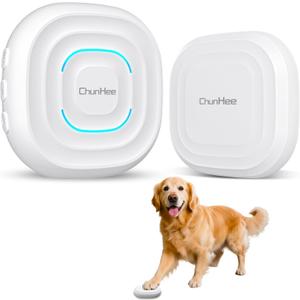 ChunHee Dog Door Bell for Potty Training  Smart Wireless Dog Bell to Go Outside  No Battery Needed, 11N Press Force, Perfect for Medium & Large Breeds  Wireless Pet Communicatio