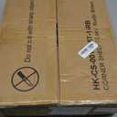 Furnulem 6 Tier Corner Shelf with LED Light, 67.5 Tall Standing Shelf Organizer, Narrow Bookshelf with Storage Rack for Wall Corner, Living Room, Bedroom, Metal Frame, Wood Display Shelf (Rustic Brown)