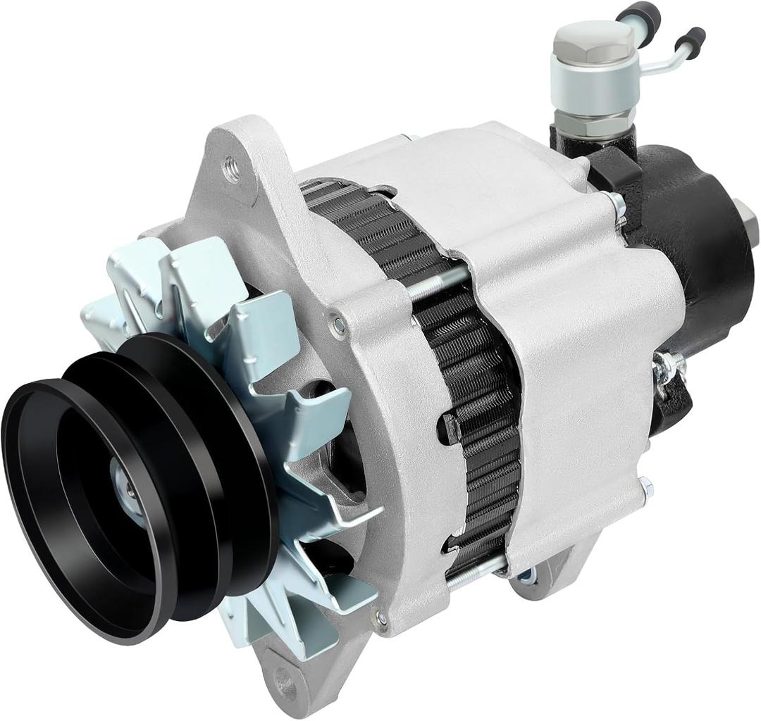 SCITOO Alternator for 12097N Alternators Fits for Chevrolet for W3500 Tiltmaster 1995-1996,for GMC for W3500 Forward 1995 1996,for W4500 Forward 1992-1998,for Isuzu for NPR 1990-1997 70Amp 2-Groove