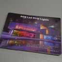 Led Lights for Bedroom 200 FT (2 Rolls 100 FT), with Remote and Application Control RGB Color Changing LED Strip Lights, Music Synchronization, Used for Room, Family, Party Decoration