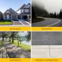 SIKA Sikaflex-410 Asphalt Sealant, Black, Self-Leveling Hybrid Sealant for Filling Cracks in Asphalt Driveways, Roadways, and Pavements - 9 fl. oz. Cartridge, Fills Cracks up to 1.5 in. Wide