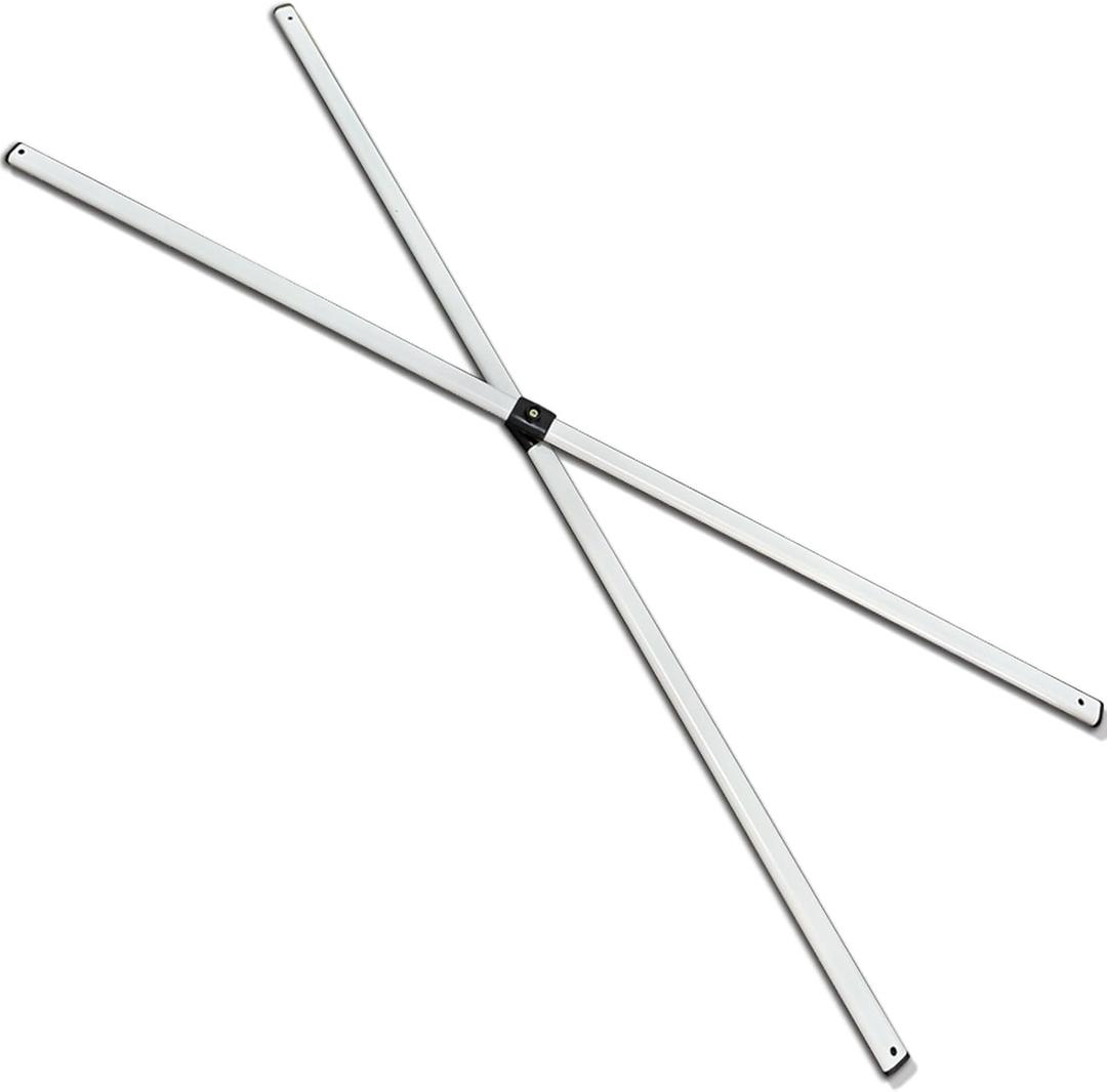 Compatible with Coleman Ozark Trail First Up 10 X 10 Canopy Gazebo Side Truss Bar Length 39 7/8" Replacement Parts White