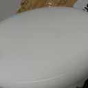 2'' Thick Plastic Cutting Board, Round Chopping Boards for Meat, Knife-Safe, 15"L x 15"W x 2"T