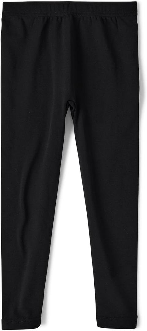 The Children's Place,Fleece Lined Leggings, Solid Black,Large (10/12)