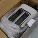 Bella 2 Slice Toaster, 6 Setting Shade Control w Reheat, Cancel, Bagel & Defrost Buttons, Removable Crumb Tray, Anti Jam & Auto Shutoff, Auto Centering Guides & Cord Wrap, 900 Watt, Oatmilk