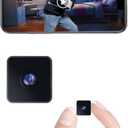 Zaiew 2K MiniSmart Hidden HD Cameras Wireless WiFi Camera for Home Security - Night Vision, Motion Detection, Built - in Battery, App Control (iOS & Android) - Ideal Indoor Nanny, Pet & Dog Camera