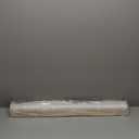 LazBlinds No Tools No Drill Cordless Bamboo Roman Shades, Light Filtering Window Treatment, Roll Up Bamboo Blinds for Windows 31.5'' W x 48'' H, Whitewash T