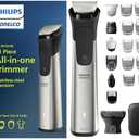 Philips Norelco Multigroom Series 9000-21 Piece Men's Grooming Kit for Beard, Body, face, Nose, Ear Hair Trimmer w/Premium Storage case, MG9510/60
