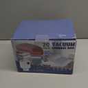 ZXA Vacuum Storage Bag with Electric Air Pump, 20 Pack (4 Jumbo, 4 Large, 4 Medium, 4 Small, 4 Roll Up Bags) Vacuum Seal Bags for Clothing, Pillows, Blanket, Duvets, Comforters, Travel