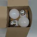 YukiHalu A15 LED Light Bulbs, 60W Equivalent, E26 Base, 2700K/3000K/4000K/5000K 7W 600 Lumens 120V, Non-Dimmable, Ceiling Fan Light Bulbs, Appliance Bulb, Pack of 4 (3000K Warm White)