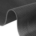WLWLEO Pool Mat for Deck Non Slip Drainage Floor Mats 3x10 Ft PVC Heavy Duty Commercial Anti Slip Anti-Fatigue Pads Restroom Garage Basement Outdoor Indoor Door Rug Entrance Mat,Black, 3×10ft/0.9 * 3M