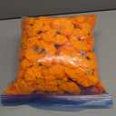 101PCS Marigold Flower Heads Bulk, Silk Marigold with Stems Artificial Flowers for Diwali Home Decor Day of The Dead Wreath Garland