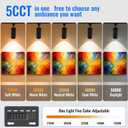 5CCT LED Track Lighting Heads Dimmable 20W 5CCT 2700K/3000k/3500k/4000k/5000k,Versatile H Track Lighting Heads,Zoomable Beam 15° to 60° Ideal for Accent Art and Task Lighting, (Black, 4 Pack)