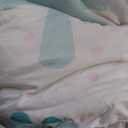 NINENINE Girls Queen Comforter Set,Dinosaur Comforter Sets for Boys Kids,Girls Queen Bedding Colorful Rainbow Little Dino Princess Bed Sets with 1 Comforter&2 Pillowcases