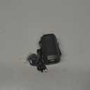 2025 Smart Portable Rechargeable Fan with LED Light & 25H Runtime, 4-Speed 9200RPM Turbo Cooling Personal Waist Fan, Wearable Neck & Belt Clip for Camping, Outdoor, Hiking - Black