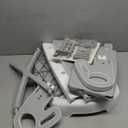 Primlect Potty Training Seat, 2-in-1 Toddler Toilet Seat with Step Stool, Ultra-Stable Potty Chair Attachment, Adjustable Seat and Step Ladder, Non-Slip Design, Splash Guard for Boys and Girls(Grey) (Gray)