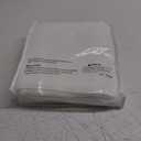 Off White Sheer Curtains 108 Inches Long 2 Panels, Thin Textured Linen Look Drapes for Living Room, Rustic Ivory See Through Window Decor, DIY Pinch Pleat Sliding Glass Door Curtain