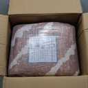 Area Rug 9x12 Rug Machine Washable Non-Slip Low Pile Print Pattern Western Rug for Living Room Bedroom Entryway Tribal Series -Yellowbrown/Cream