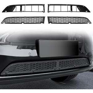 Yundrel Front Grille Mesh Inserts for Tesla Model Y 2021-2024