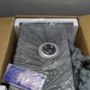 24 Inch Kitchen Sink Drop-in, 18 Gauge Stainless Steel Single Bowl Single Faucet Hole Top Mount Workstation Sink, D24"xW18"xH9" (Brushed)