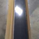 POHARE Wood Slat Wall Panels, 4 Pack Accent Decorative Acoustic Wood Slats for Wall and Ceilings, Acoustic Panels for Interior Wall Dcor on Felt Back Board, Black-Brown Oak, 8 x 1 ft