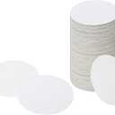 PATIKIL 89mm/3.5" Aluminum Foil Cap Liner, 300 Pack Resistant Tamper Induction Heat Sealer Sealing Liners for Glass Bottle Jar Lid