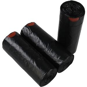 8 Gallons Drawstring Garbage Bags, Trash Bags, Black, 120 bags