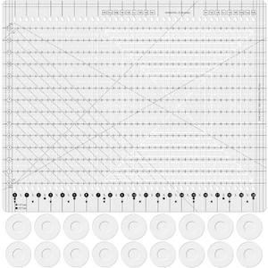 XL Slotted Quilting Ruler 17-3/4 "x 22" Extra Large Slotted Quilting Ruler, 17.75x22in