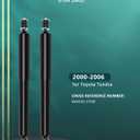 Rear Shocks for Toyota,AUTOMUTO 2pcs Shocks Absorbers Kit Fit for 2000 2001 2002 2003 2004 2005 2006 for Toyota Tundra KG54335 37239 Amortiguadores Gas Shocks Black Shocks Auto Shocsk Sets