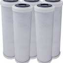 5 Pack Replacement Activated Carbon Block Filter - Universal 10 inch Filter for GE GX1S01R Single Stage System