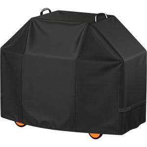 i COVER Grill Cover, 60 inch BBQ Grill Cover for Outdoor Grill, Waterproof BBQ Cover, Fade Resistant Barbecue Gas Grill Covers for Weber, Char-Broil, Nexgrill and More
