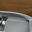 Stainless Steel Litter Box | XL Enclosed Cat Litter Boxes with Lid for Big Cats | High Sided, Anti-Urine Leakage | Non-Stick Bottom & Includes Litter Mat & Metal Scoop